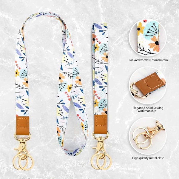 Nackband, Nyckelband, Armband, Lanyard med Armband