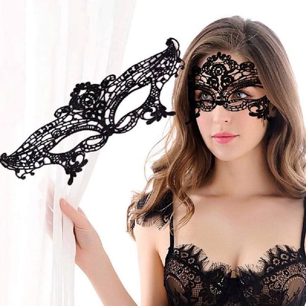 Luksusinen seksikäs pitsi silmänaamio naamio Prom Masquerade Ball Mask for