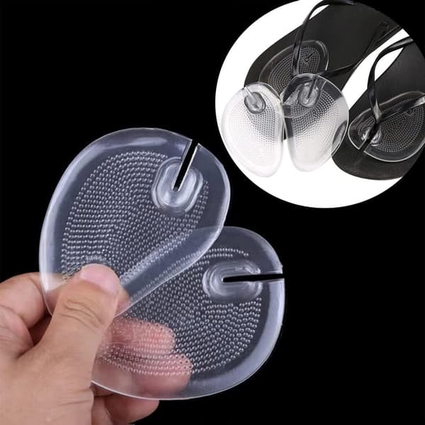 2 Par Silikon Gel Anti-Halk Pads för Sandaler, Halksäkra