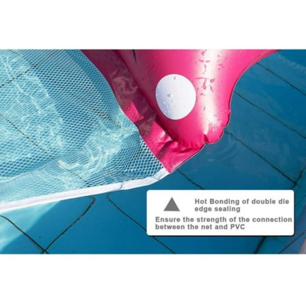 Poolhängmatta Bågstil Badande Uppblåsbar Pool Float för
