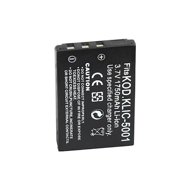 Erstatningsbatteri for Kodak Klic-5001 / Sanyo Db-l50 - Li-ion 3