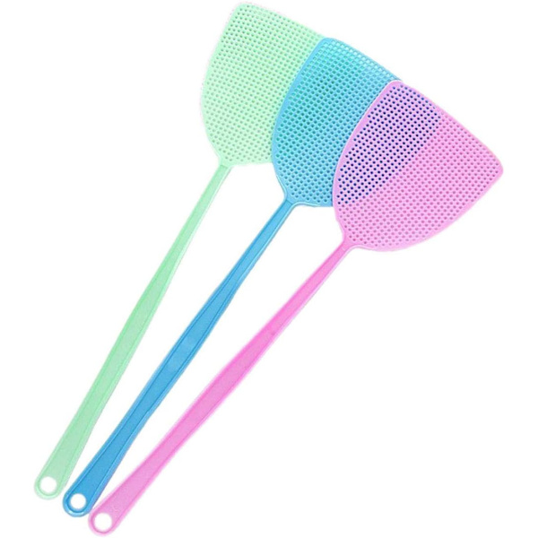 3 stk. Fluesmekker for skadedyrkontroll (Blå, Grønn og Rosa)