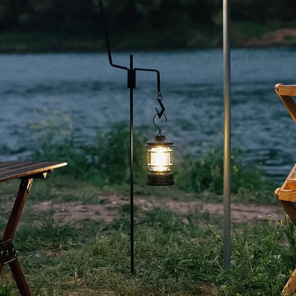 Udendørs Retro Campinglys - Atmosfæriske Hængende Lys Telte