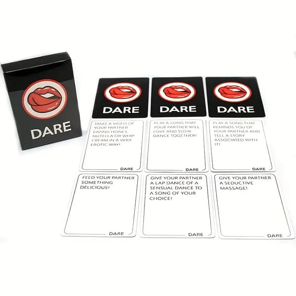 Romantisk Date Night Box: 150 samtaleemner, flirtende spil,