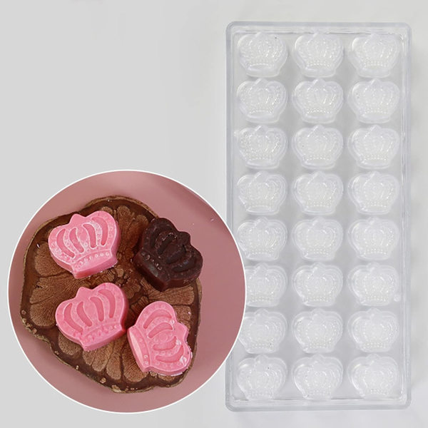 Transparent Chokoladeform, Klar Plastik Slikform, Til Fremstilling