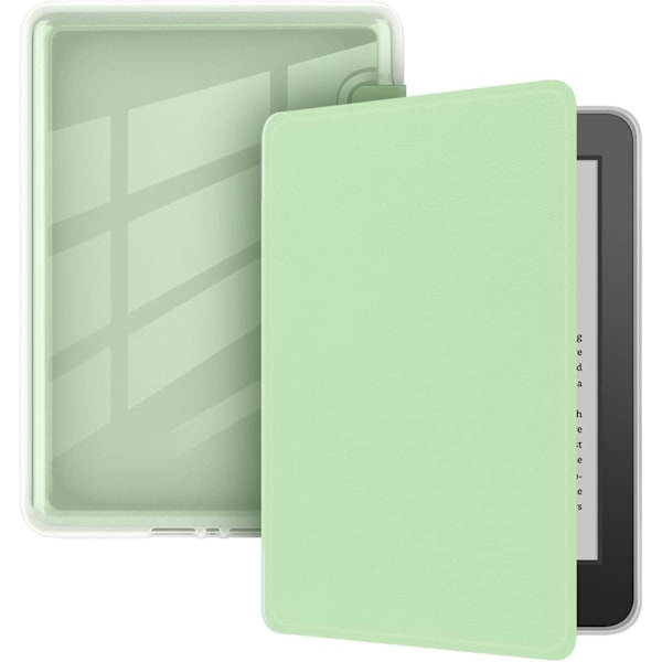 7-tommers Kindle Paperwhite-etui (12. generasjon - 2024), Ultraklart, Mykt, Fleksibelt, Gjennomsiktig, Søvn/Automatisk Vekking