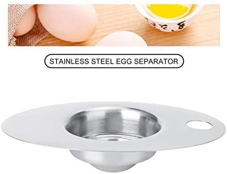 1 stk Eggseparator i Rustfritt Stål - Skiller Plomme og Hvite