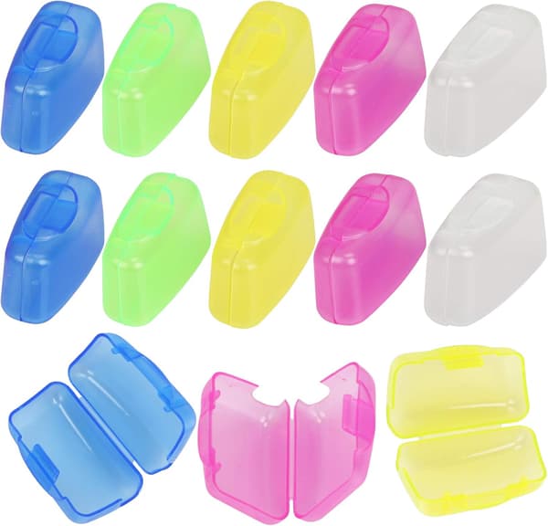 50-pack Resesväskor för Tandborste, Bärbar Tandborste