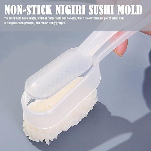 4 stk. sushiformer, ikke-klebende, leire sushiformer