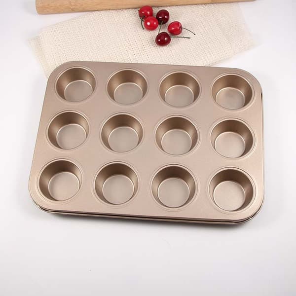 Muffinform til cupcakes, bageform til hjemmeovn, pudding
