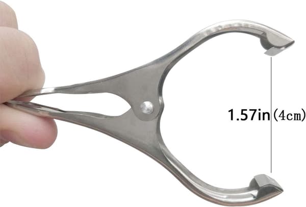 Metal Tøjpinde, Tøjpinde 20 Pak 3,5 Tommer Rustfrit Stål