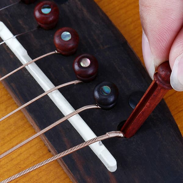 6 st folk gitarr kaka ananas inlägg abalone prick strängpluggar +
