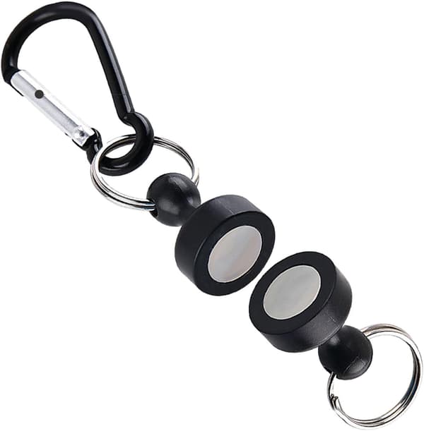 Magnetisk Nyckelring - Robust rostfritt stål magnetisk vandring