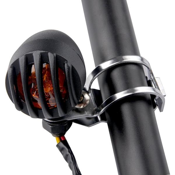 2 Par Universal Motorcykel Blinkers Anpassad Glödlampa Boll