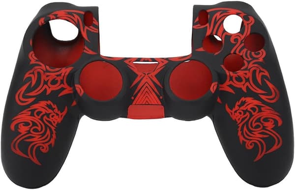 1 st PS4-kontrollskydd, silikonkontrollskydd, mjukt