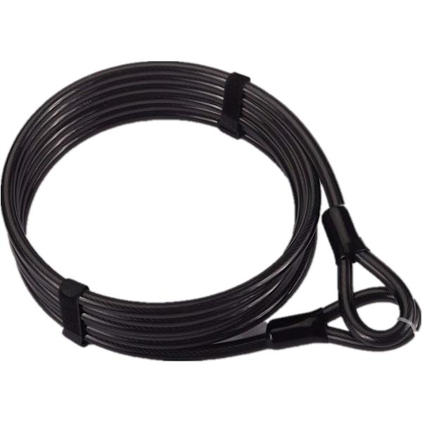 Cykellås för Cyklar, 4,5m Lång Kabel Lås för Cykel, 12mm