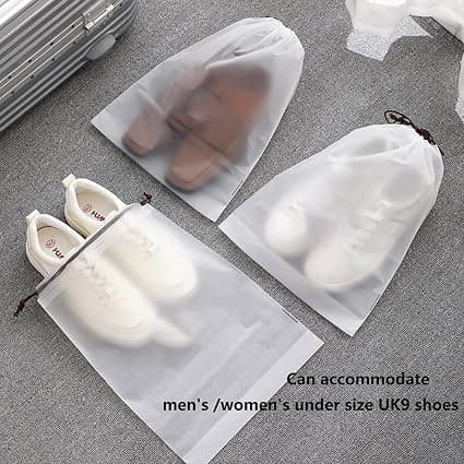 10-pack skobag organiser, multifunktionell, vattentät sminkväska