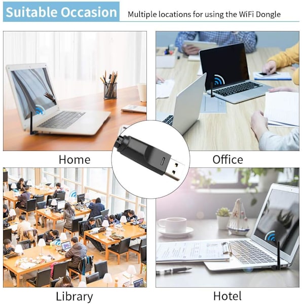 MT7601 understøtter set-top box trådløst netværkskort 150M USB 2DB