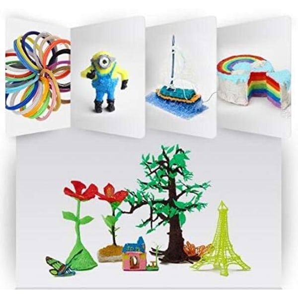 10 st 10m PCL 3D-utskriftsfilament 3D-skrivarfilament 1,75 mm