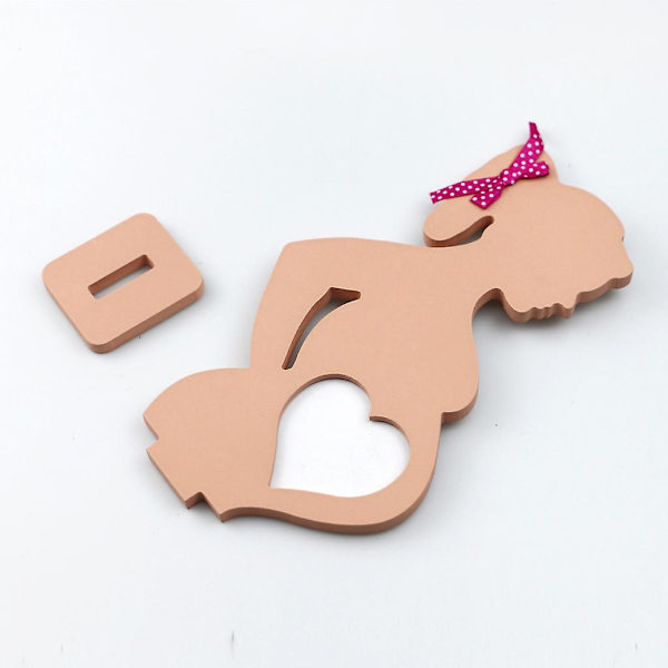 Sonogramramme, enkel oppsett ultralyd fotoramme giftfri tetthetsplate for bryllup for nye mødre bursdager for baby bursdager