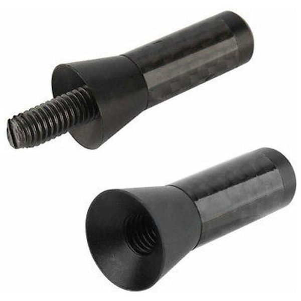 Kort antenne for bil 3,5 cm Universe FM-radio aluminiumlegering og