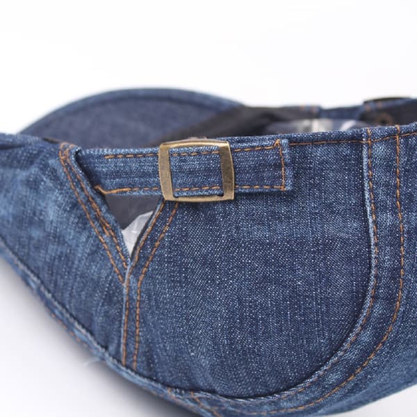 1 st enkel solhatt herr solhatt tvättad denim ankdunk
