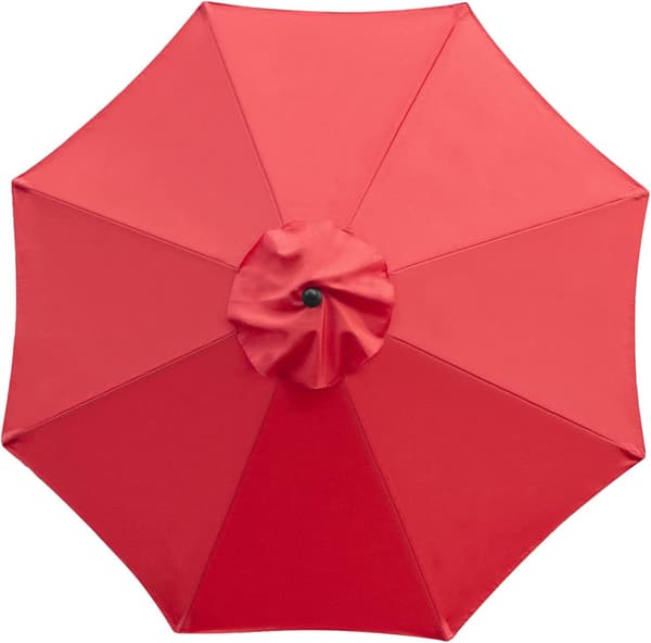 Parasoll 2,0m * 6 Ribbor, (Röd), 1-pack