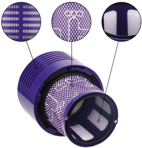 Reservefilter til Dyson V10 SV12 Cyclone-serie støvsuger