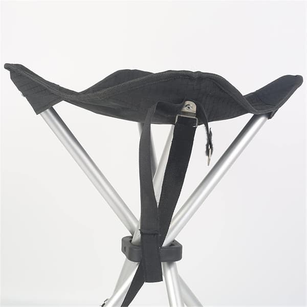 1 stk (Sort) Foldbar Tripod Bærbar Foldbar Tripod Stol til