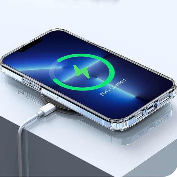 1 Pak Kompatibel med iPhone 13 Pro Max Transparent Case,
