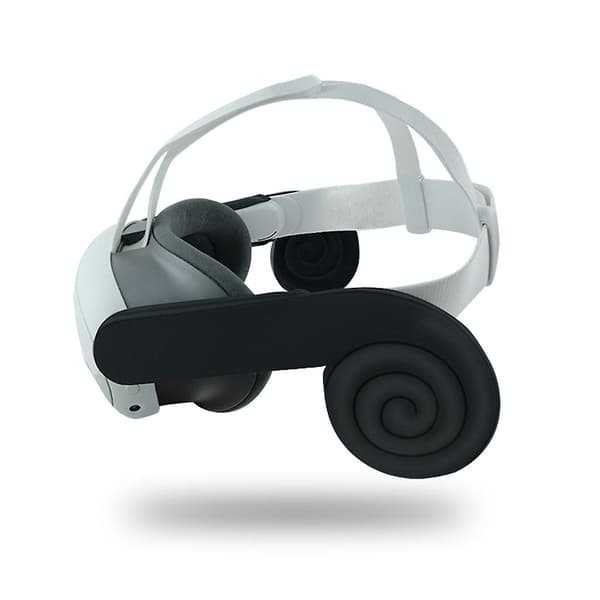 VR-headsetlurar för förbättrat headsetljud för Meta Quest 3 VR-tillbehör Vit