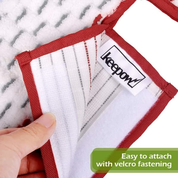 5-pack mikrofiber tvättbara spraymoppdynor ersättning för O-Cedar