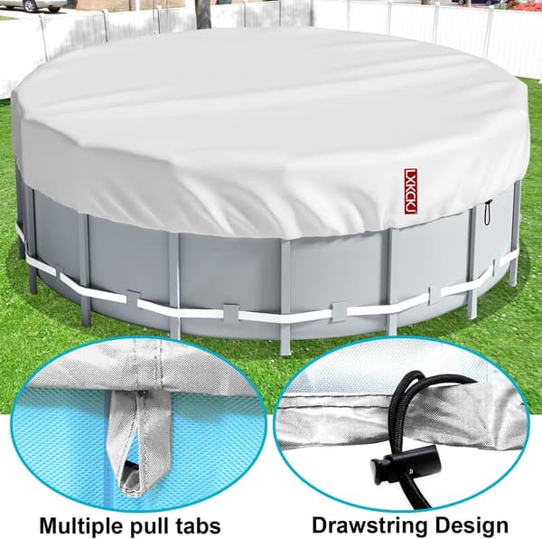 1 x 4,5m Poolskydd, Badtunnaöverdrag, Perfekt för