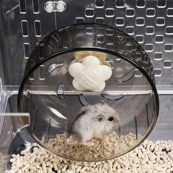 1 Hamsterhjul Silent Rotator Hamster Mus Bevægelseshjul