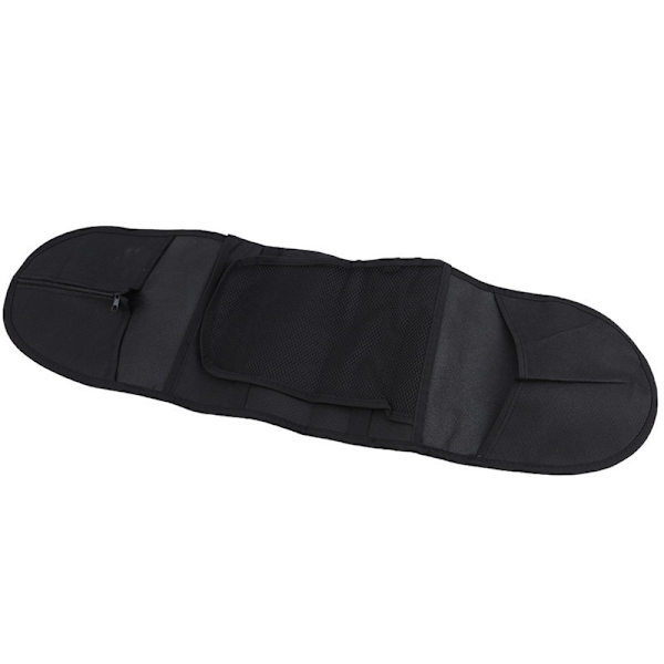 1 stk sort professionel skateboardtaske rygsæk tykkere PVC
