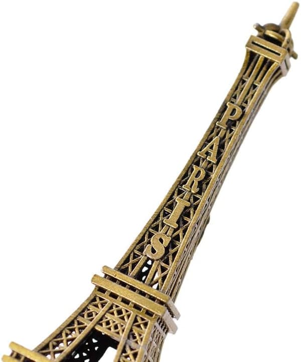 Eiffeltornsmodell - 32 cm Eiffeltornsmetallstaty Eiffeltorn