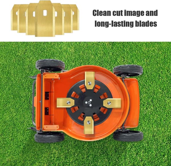 45 stk Titan Gressklipperblad, Robotgressklipperblad for