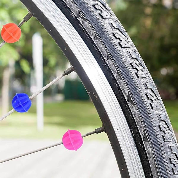 72-pack cykeltrådskulor - Flerfärgade, Barncykelkulor