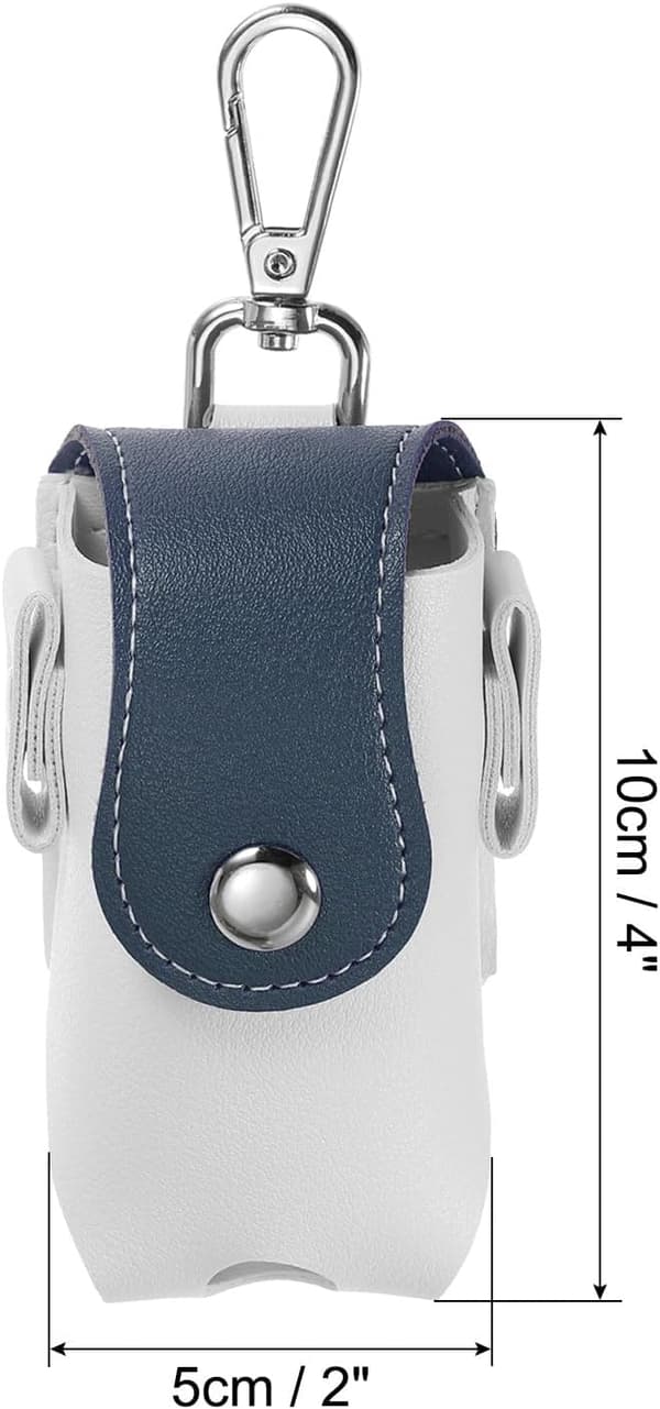 Golfbold Taljetaske, Golfbold Bærepose med Tee Holder, Spænde, Klips til Kvinder Mænd Bælte Golf