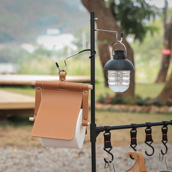 3 stk. Lanterne Krog til Camping, Teltsstang Hængende Lampe Kroge,