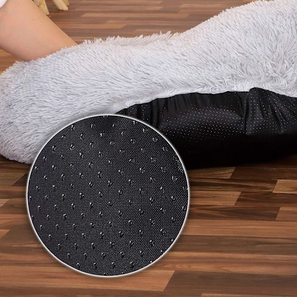 Pyöreä Koiran Kori Kissankussi Donut Kori Ø 60 cm Ulkomitat