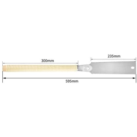 Fint universal savklinge længde 235 mm Total længde 595 mm