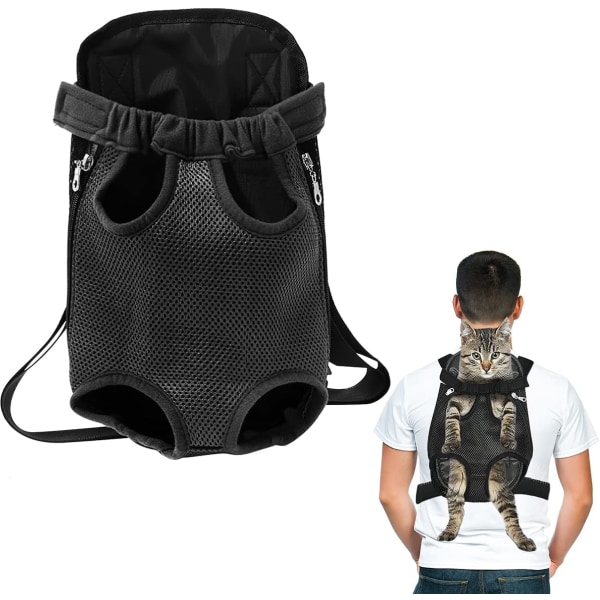 (L) Mageveske for mellomstore og små hunder, Frontbærerpose for