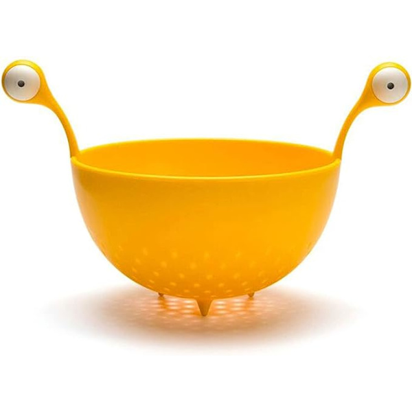 Kreativ Storøjet Plastik Si (Gul) til at Tømme Pasta,