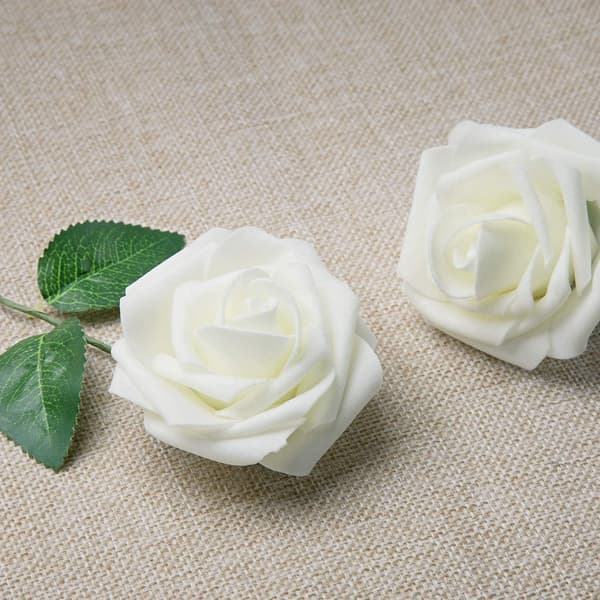 25 Pakk Kunstige Roser Kunstige Blomster Rosehode Roser for