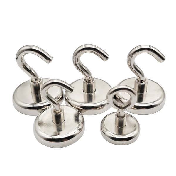 Magnetisk Hæk, Hæk Magnet, Stærk Neodymium Magnet, 5kg Træk