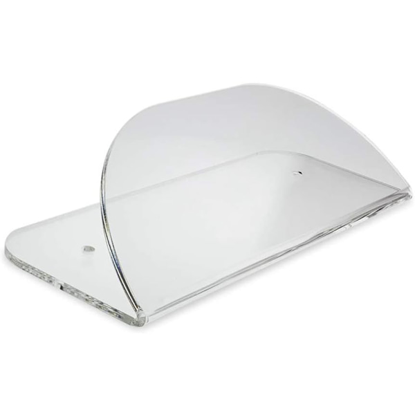 1 skateboard-displaystativ, akryl skateboard vægmonteret stativ,