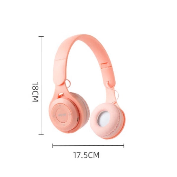 1 hörlurar, trådlösa Bluetooth -hörlurar för barn, låg