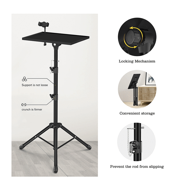 Projektorstativ Golvtripod - Stabil Projektionskompanjon 1 st