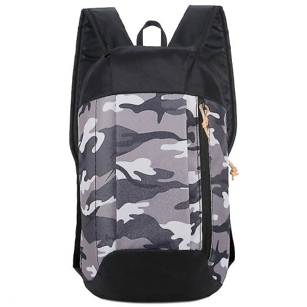 10\" Musta Camo Ulkoilma Urheilu Kevyt Camo Vedenkestävä Matkakassi